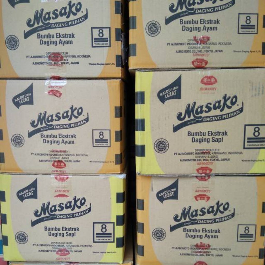 

(SIDOARJO - LANGSUNG KIRIM) Masako Renceng rasa ayam/ sapi kartonan isi 60 renceng