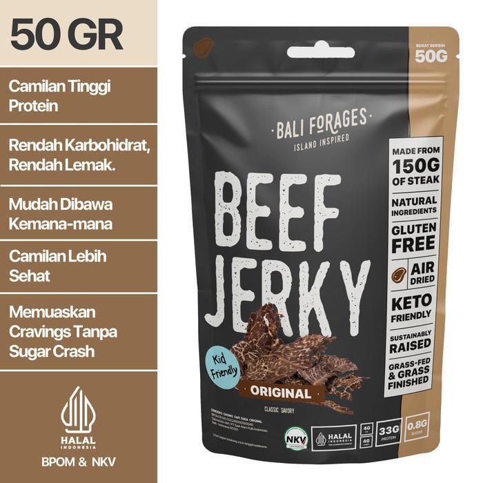 

Original Beef Jerky (DENDENG AMERIKA) Makanan Ringan - 1Pcs