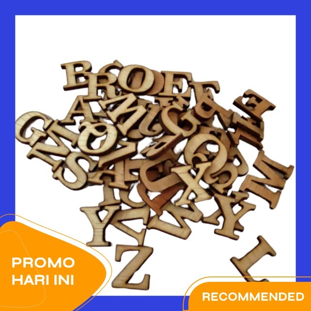 HURUF KAYU HIASAN RINGBOX HURUF MAHAR HIASAN MAHAR / Mahar