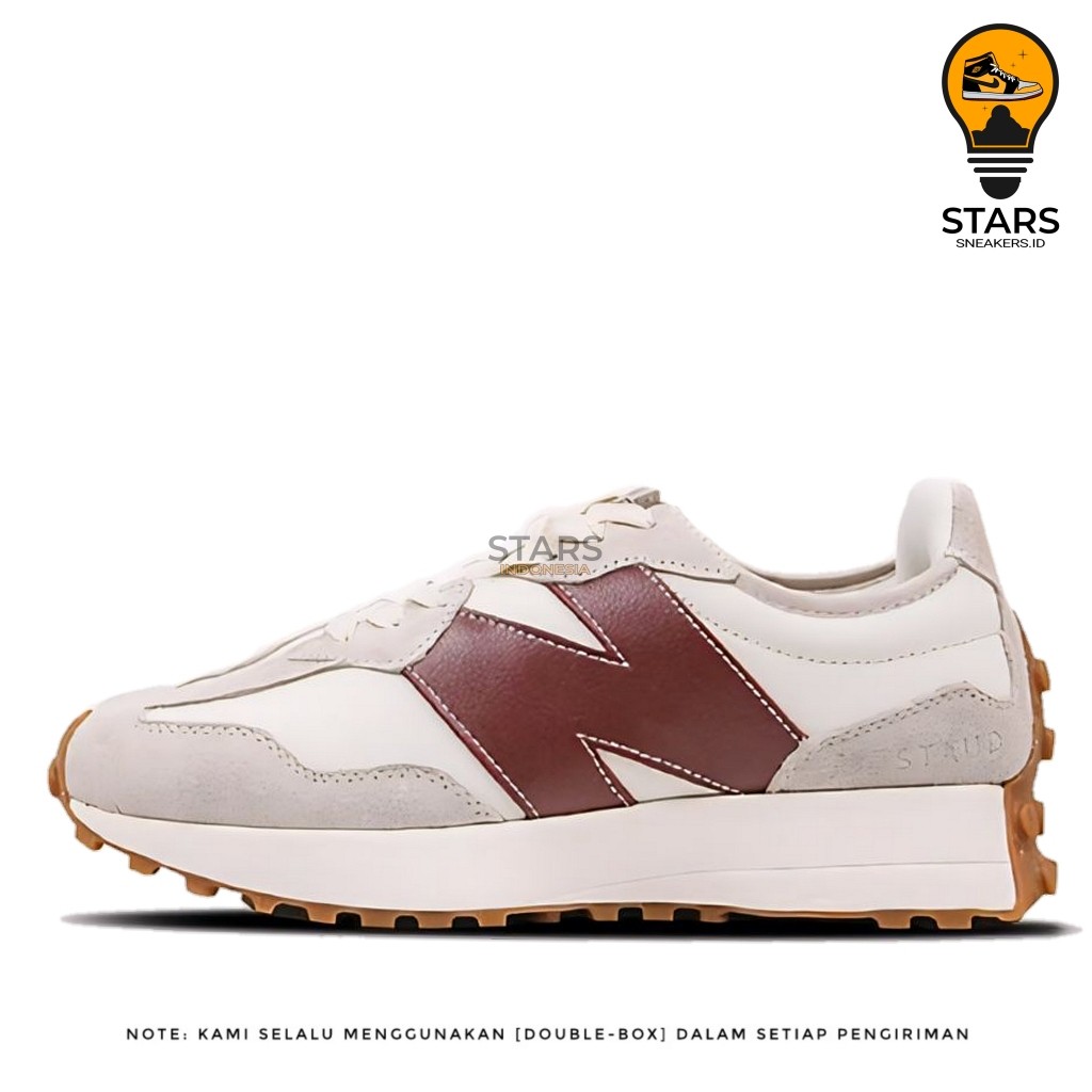 Sneakers 327 Staud Burgundy 100% Authentic