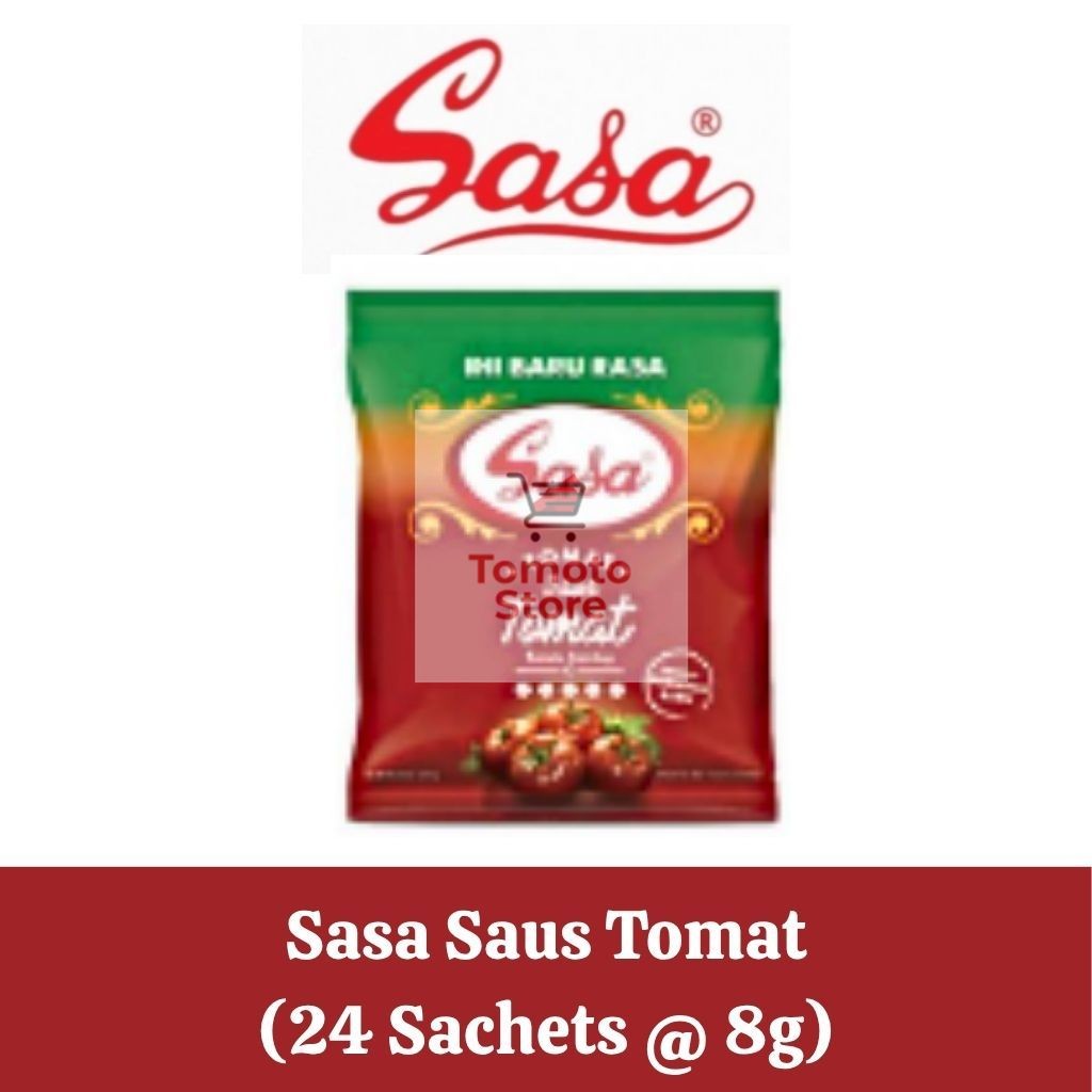 

✨ TOMOTOSTORE ✨ SASA Saus Tomat Sachet Renceng (Isi 24 Sachet)