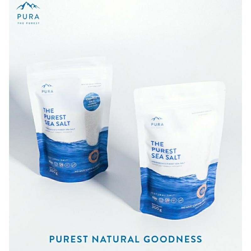 

PURA THE PUREST SEA SALT 300G