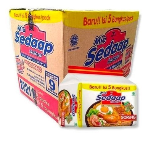 

Mie Sedap Goreng Kemasan Bundle | Dos 8 x 5