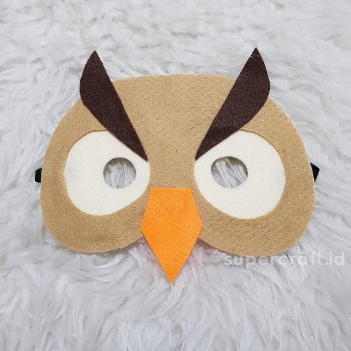 Topeng Burung Hantu Topeng Owl Kostum Burung Hantu Topeng HewanSafari