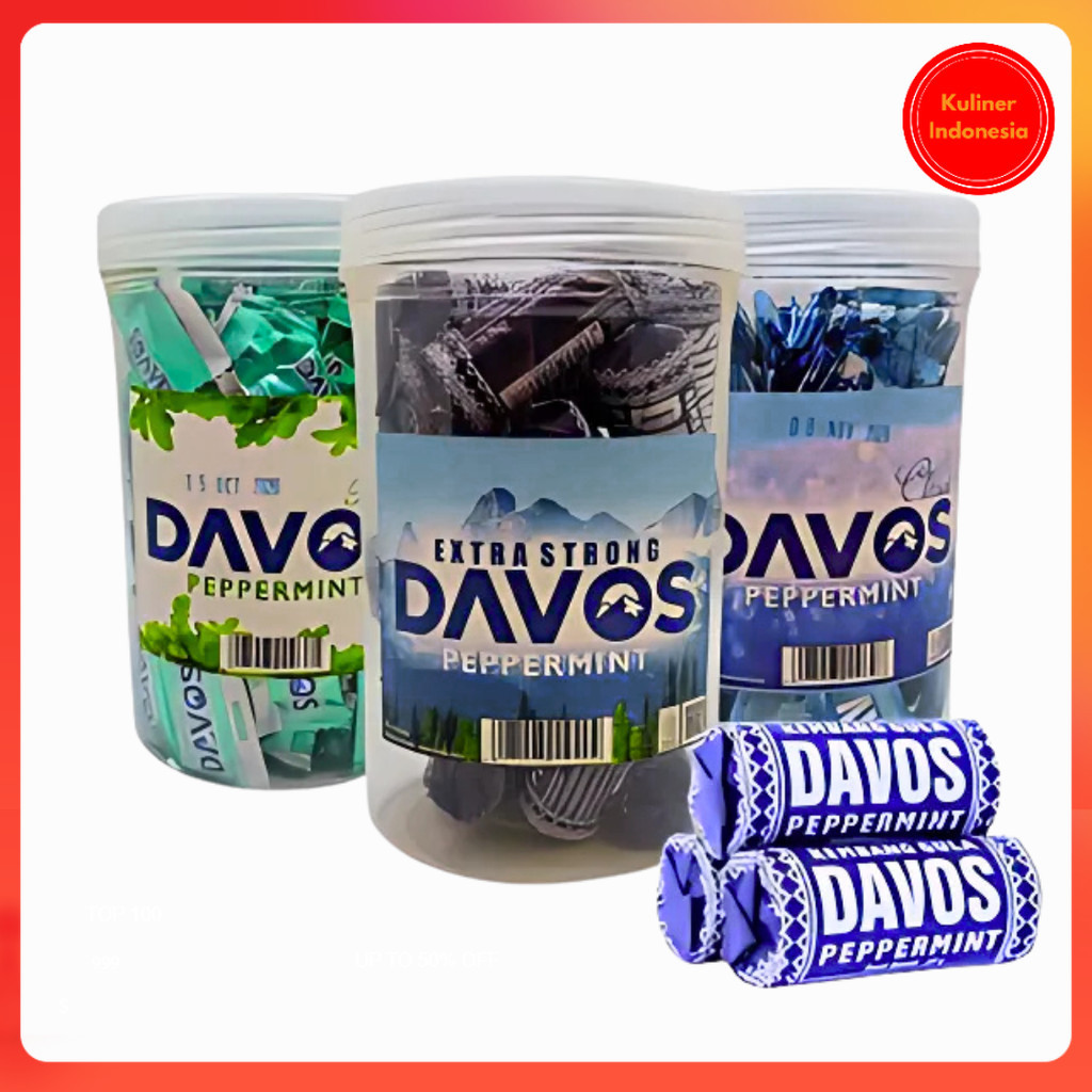 

Permen Davos Jadul Rasa Mint Dan Extra Mint Toples Kantong Bag