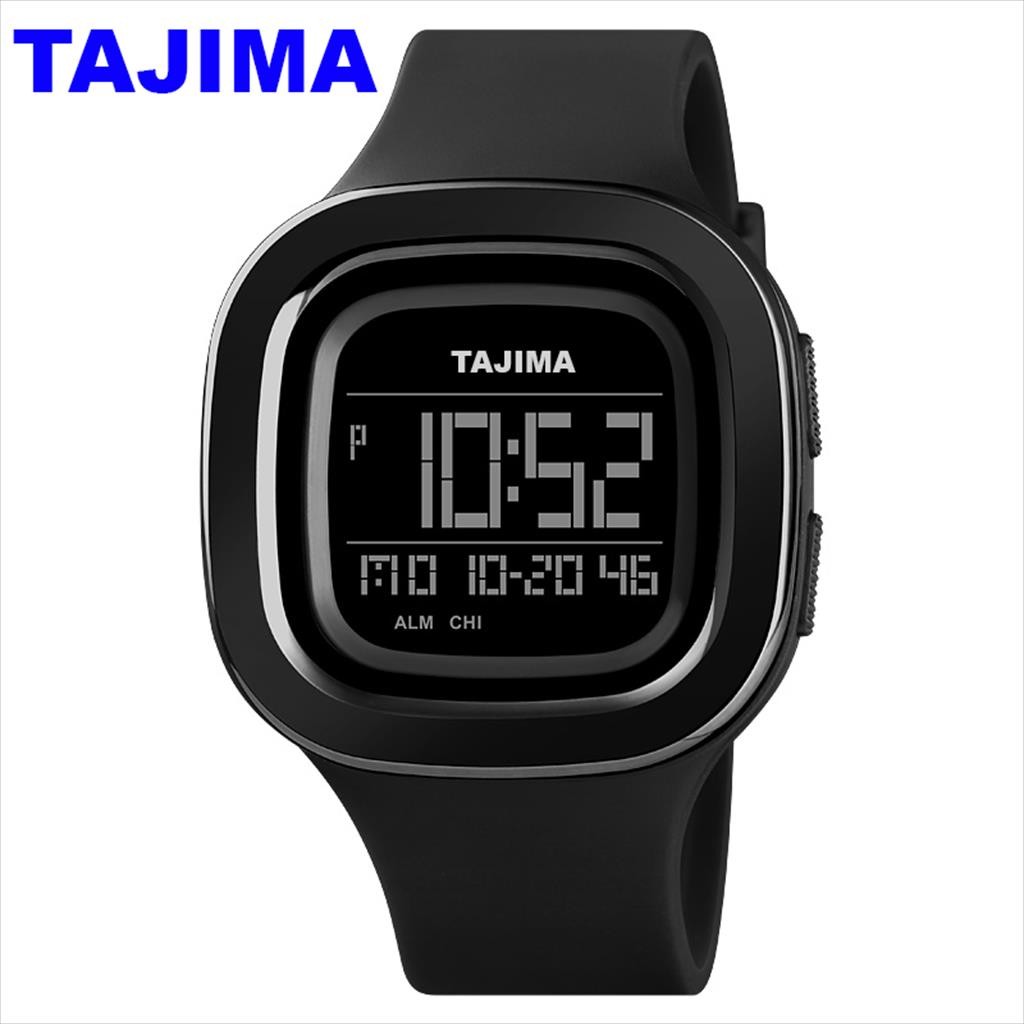 Jam Tangan Digital Pria Tajima 9520 Anti air 5 atm Original Garansi 1 tahun + Free BOX  (TAJIMA.ID)