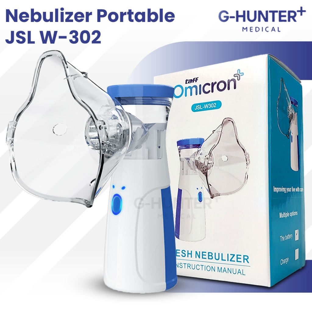 Nebulizer Mini Tanpa Suara untuk Anak & Dewasa – Alat Uap Asma, Batuk, Pilek & Terapi Pernapasan
