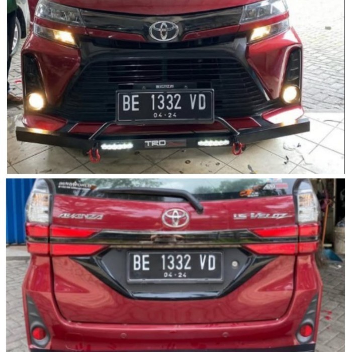 Paket Tanduk Depan+Towing ARB Belakang untuk Mobil AVANZA / XENIA - AVANZA OLD