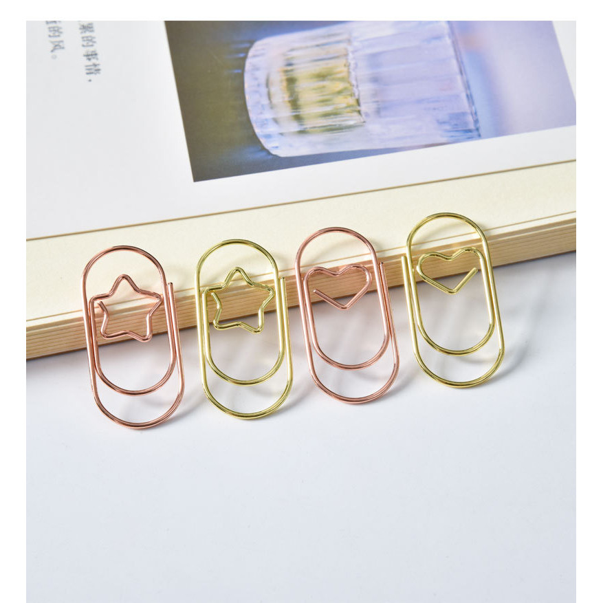 

Widened Large Fat Man Paperclip Fun Office Information Classification Paper Clip Metal Paperclip File Organizing Storage Clip