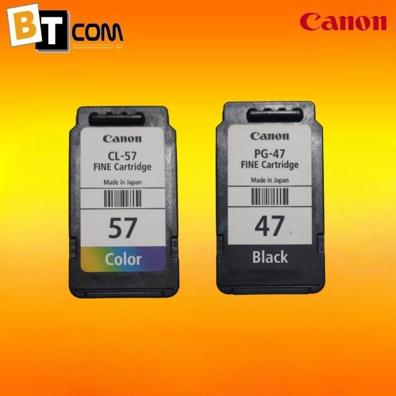 

Cartridge Canon 47/57 siap pakai for E400 E410 E417 E460 E470 E477 E480
