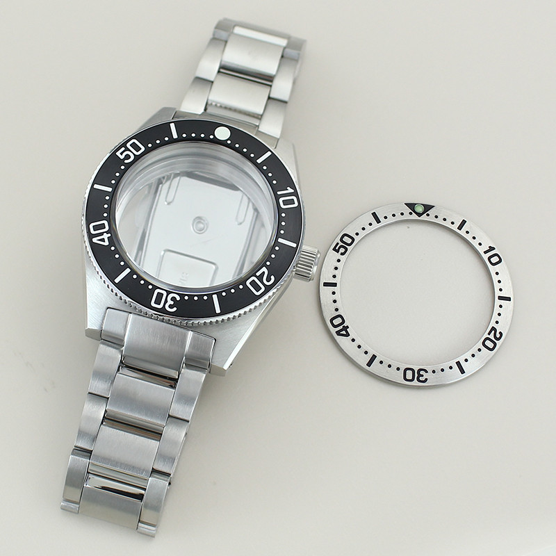 Modified SPB143J1/SPB253J1 Black Tiger Whale Watch Case For Seiko NH35 NH34 NH36 NH38 Movement 28.5m