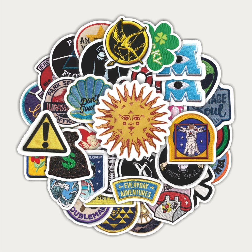 

Sticker Pack Stiker Patch V18 | Sticker TUMBLR | Stiker LAPTOP KOPER HELM