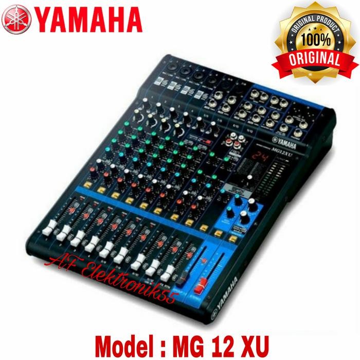 MIXER YAMAHA MG - 12XU ( ORIGINAL ) GARANSI RESMI INDONESIA