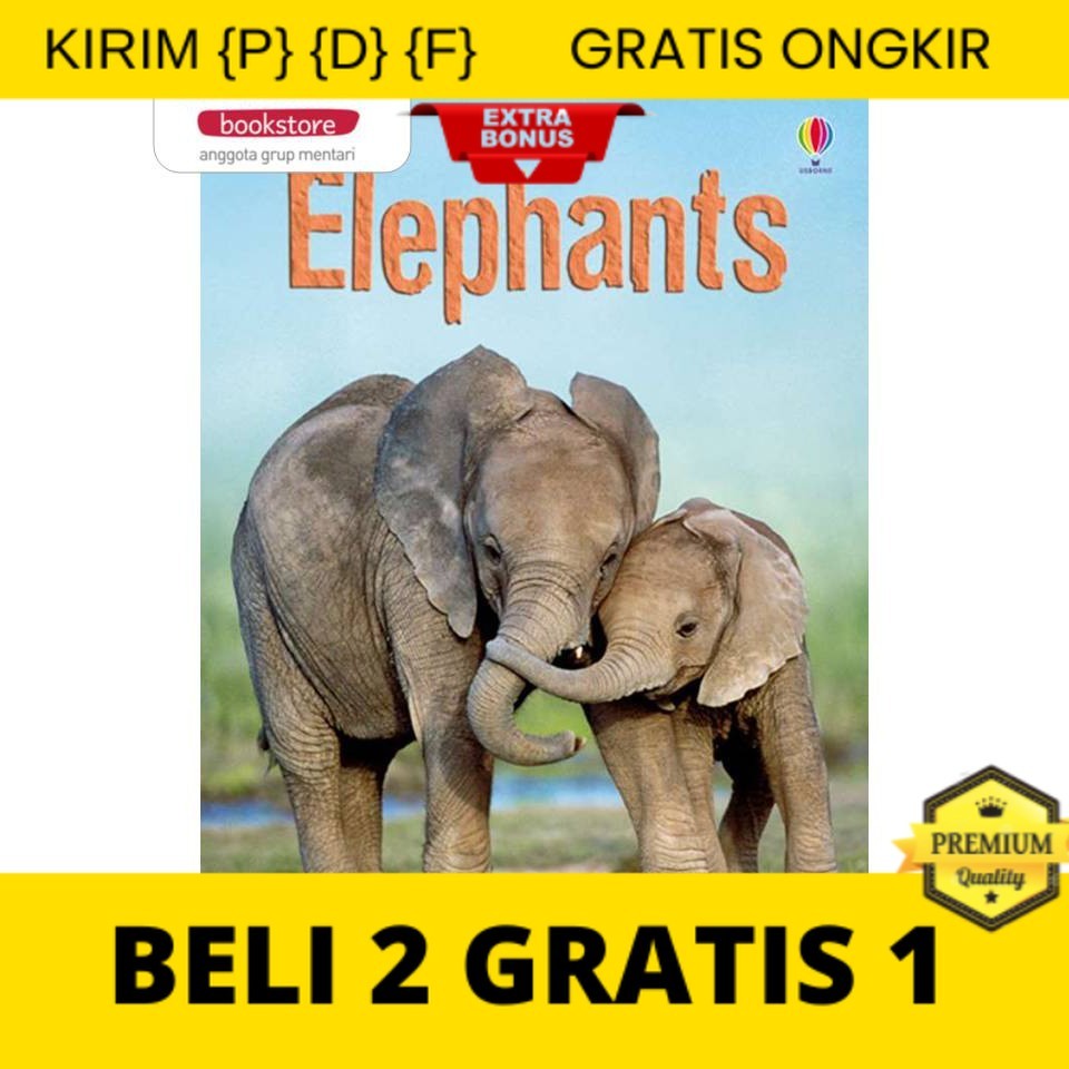 

{P} {D} {F} Usborne Beginners : Elephants