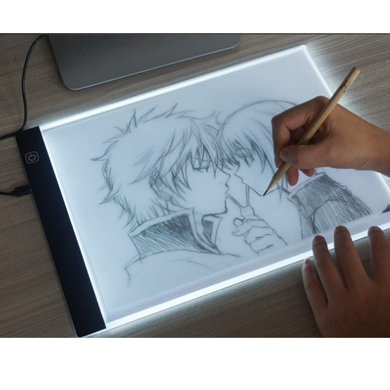

A4/A5 LED Drawing Copying Table Children Drawing Board Transparent Copying Table