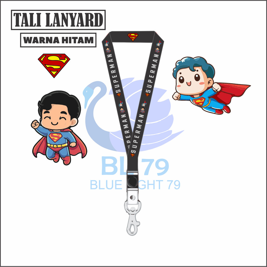 

TALI LANYARD SUPERMAN CHIBI - TALI ID CARD SUPERMAN SUPER HERO DC COMIC GANTUNGAN KUNCI GANTUNGAN FLASHDISK GANTUNGAN NAMETAG TALI LANYARD BEST SELLER COD