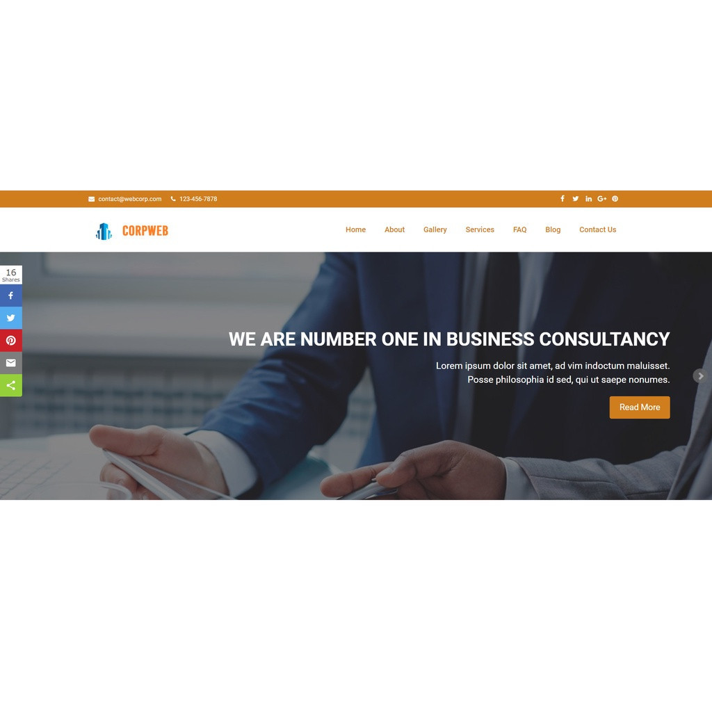 Sources Website Company Profile Perusahaan Profesional Dengan CMS
