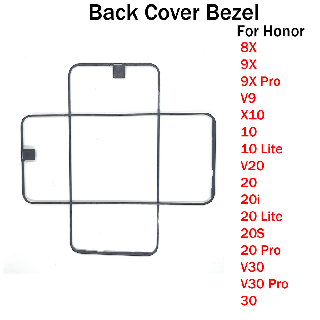 For Honor 8X 9X X10 10 20 20i 20S 30 V9 V20 V30 Pro Lite Front Bezel LCD Middle Frame Holder Housing