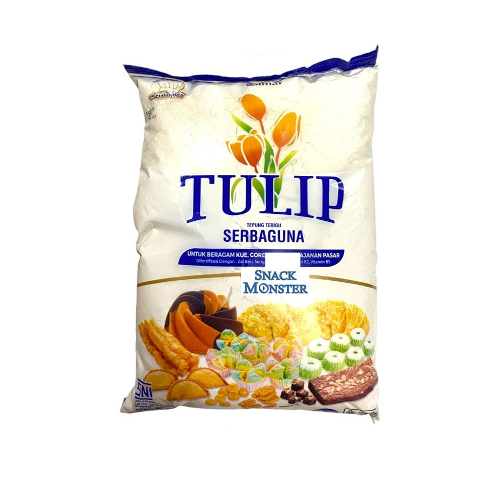 

Tulip Tepung Terigu Serbaguna - Netto 1 kg