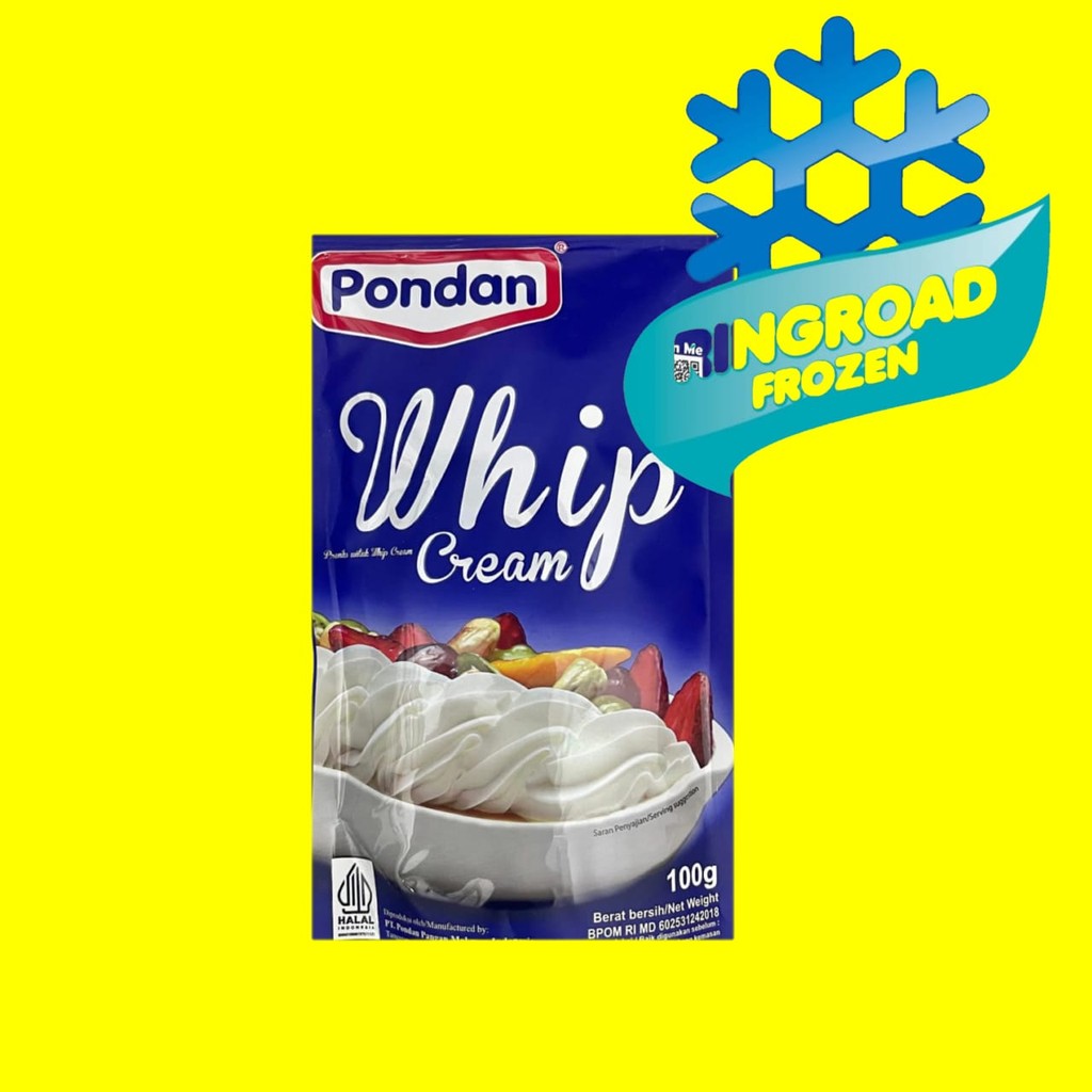 

PONDAN WHIP CREAM 100 GR