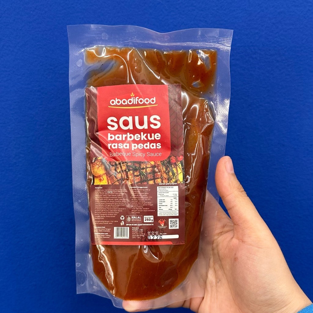 

ABADI FOOD SAUS BBQ PEDAS 250GR