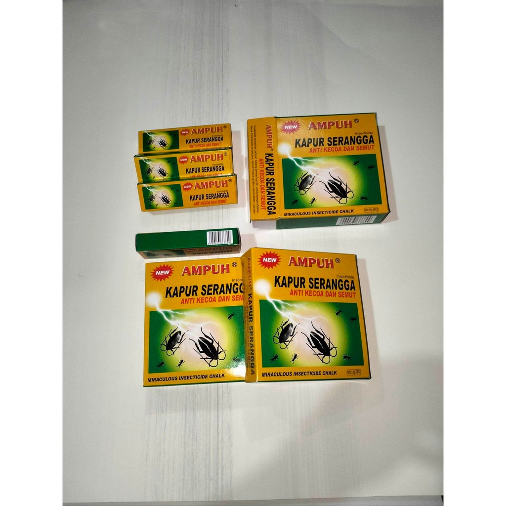 KAPUR AMPUH/KAPUR ANTI SEMUT DAN KECOA