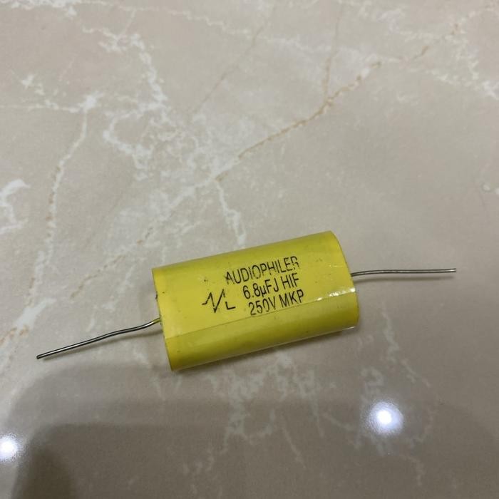 capacitor audiophiler 685 250VAC kapasitor 6,8uF 250VAC.capacitor audiophiler
