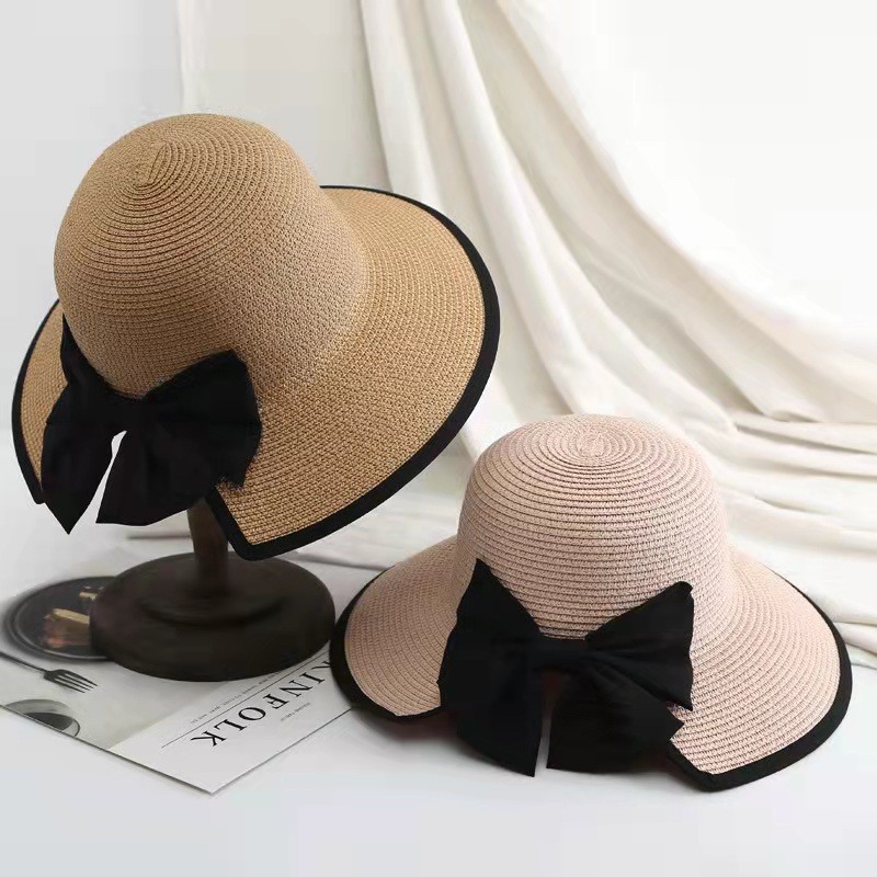 New Women's Hat Beach Hat Panama 2023 Women's Summer Hat Fashion Summer Straw Hat Sun Hats Sun Visor