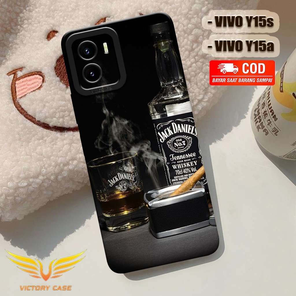 New Branded Case - Softcase Vivo Y15s / Y15a Terbaru - Case Hp Vivo Y15s / Y15a - Casing Vivo Y15s /