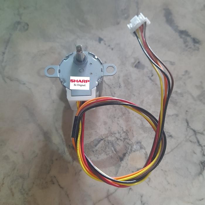 Motor swing AC Sharp 24BYJ48 12V DC A981241