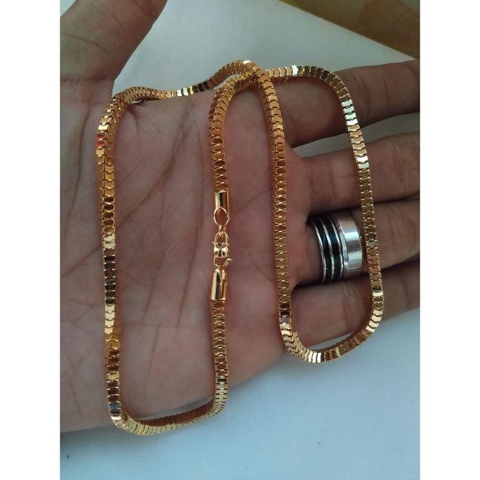 Kalung Milano 5gram Berlapis Emas 24k Awet Anti Luntur Dan Karat Ada Surat