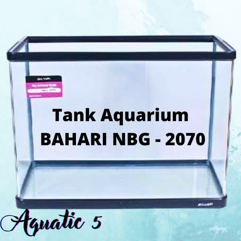 Tank Aquarium Aquascape BAHARI NBG 2070 + PACKING KAYU