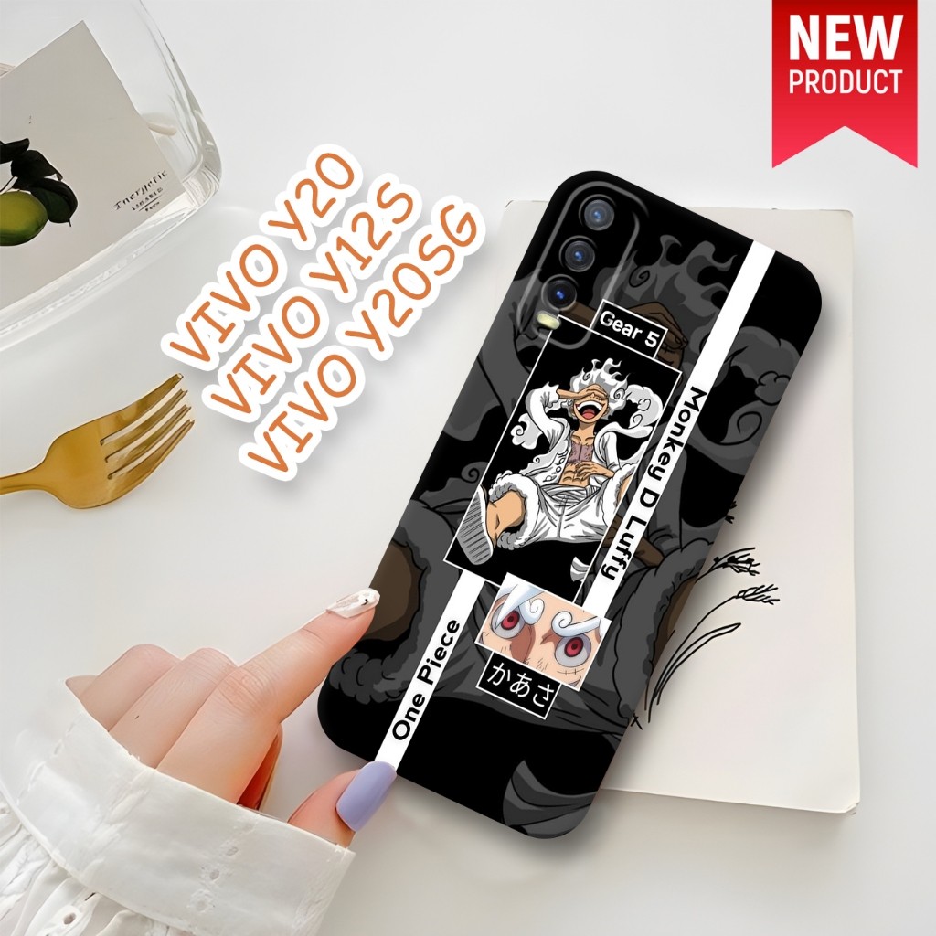 Case VIVO Y20 Y20S Y12S Y20sg Case Motif Kartun Anime Softcase Case Doff Case Full Print Case Terbar