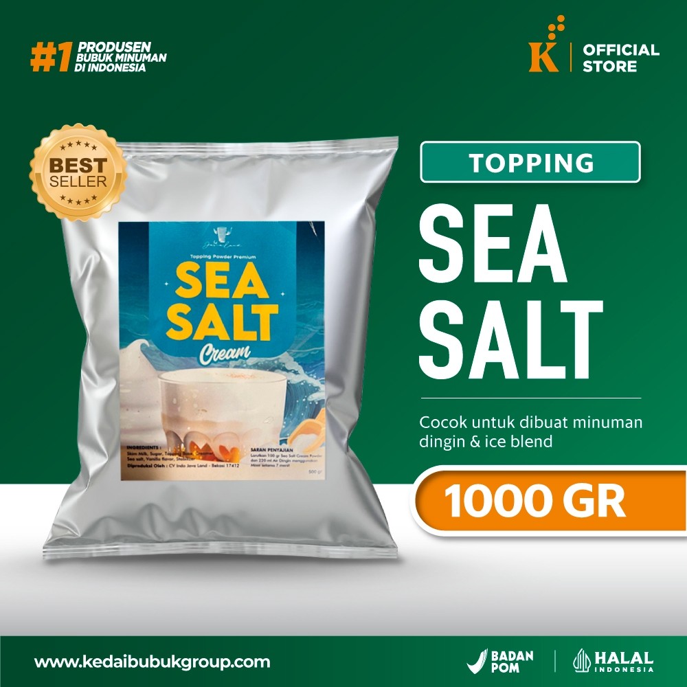 

PROMO BARU Topping Sea Salt Javaland 500 gr