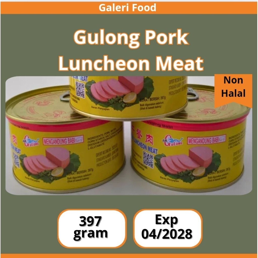 

Gulong Pork Luncheon Meat 397gr