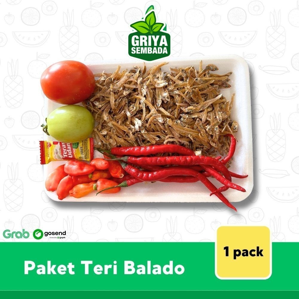 

Paket Teri Balado 1 Pack - Griya Sembada