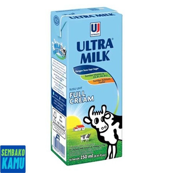 

Ultra Uht Milk Plain 250 ml - Susu