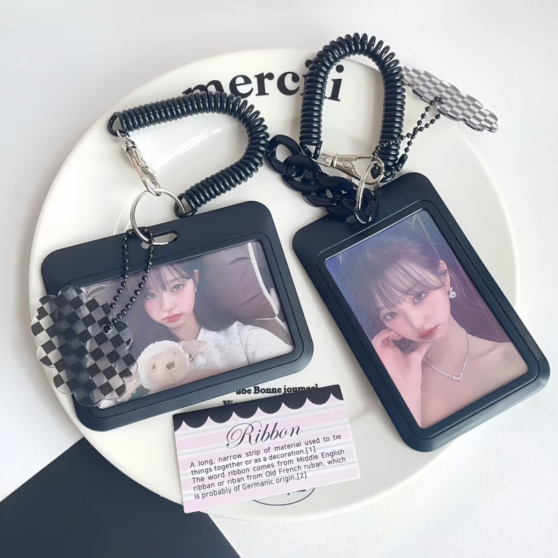 

ID Card Holder Polos Hitam - Sarung Kartu Premium, Gift Kantor/Sekolah