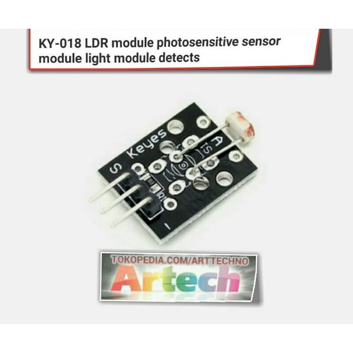 KY-018 LDR LIGHT Modul / PHOTOSENSITIVE