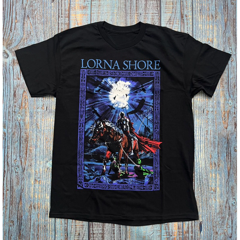 Kaos T-Shirt Band Lorna Shore - Goblin Slayer Official Merchandise