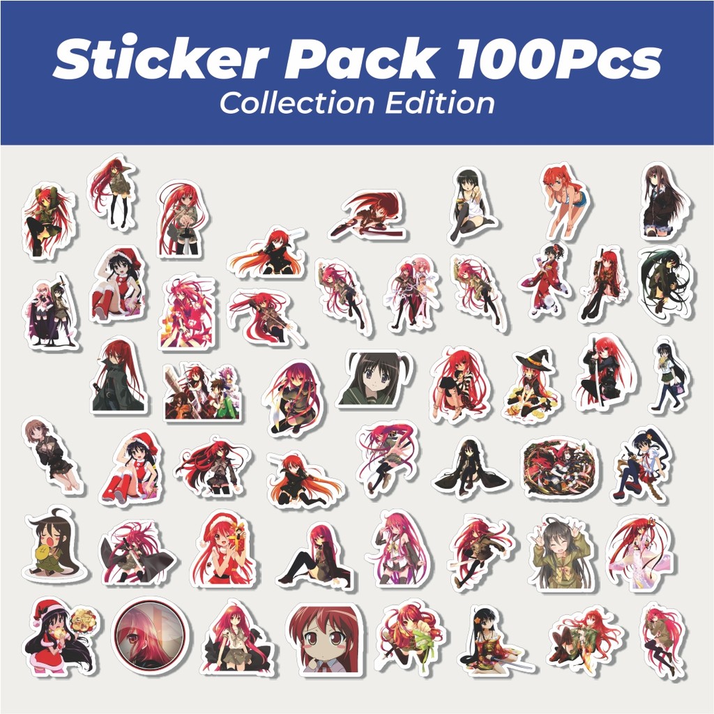 

Hot Stiker Anime Series Shakugan No Shana Lucu Anti Air Stikers Berperekat Waterproof Sticker Decal Buat Motor Helm Buku Journal Koper Casing HP Laptop Botol Minum