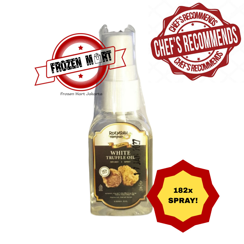 

ROEMPAH REMPAH White Truffle Oil Spray / Minyak Jamur Truffle 30Ml