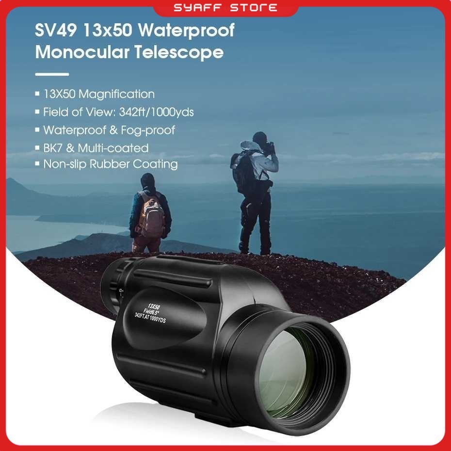 SVBONY Teropong Monocular Telescope Multi Coated Waterproof - SV49