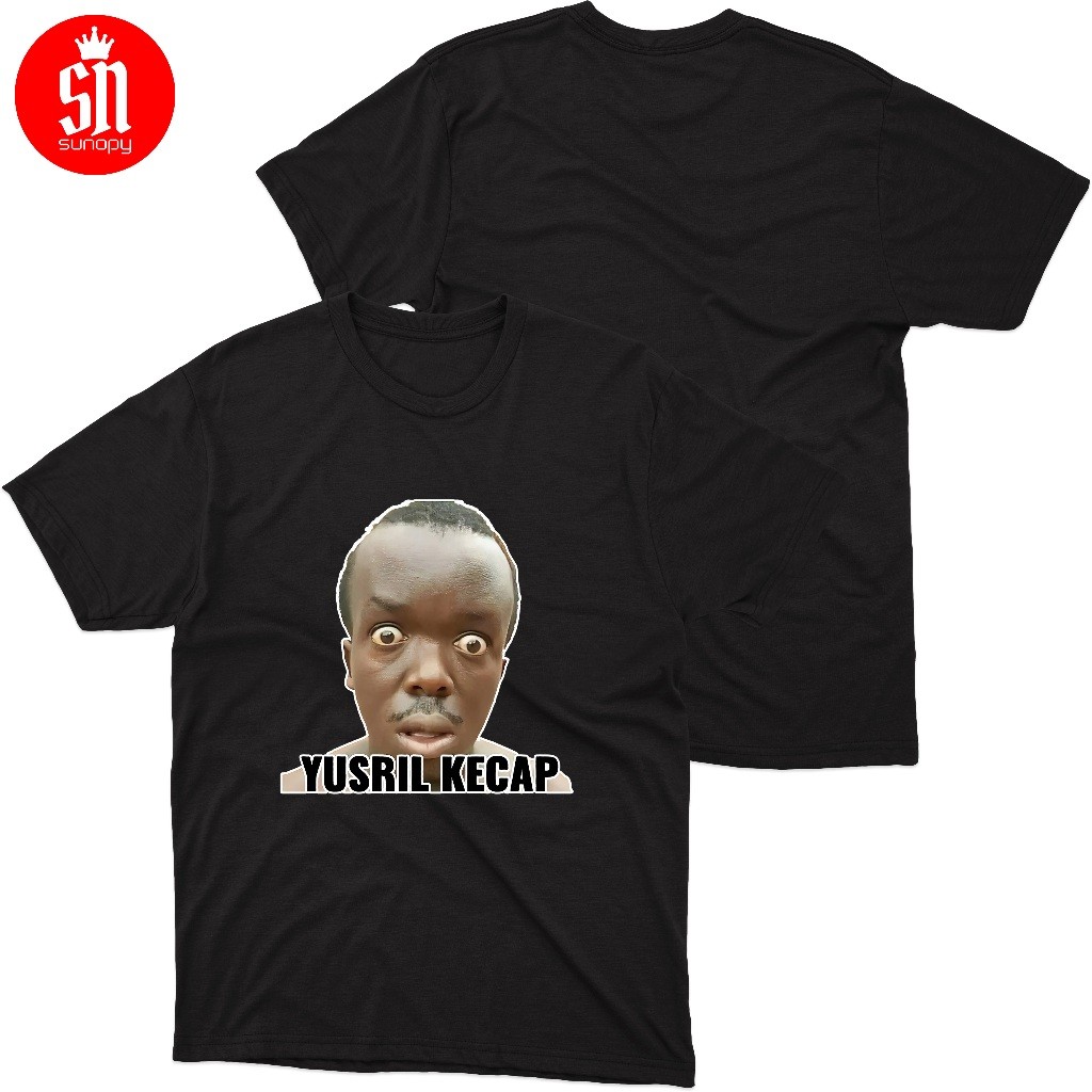 Kaos Meme - Yusril Kecap - African Lore - Unisex Pria Wanita