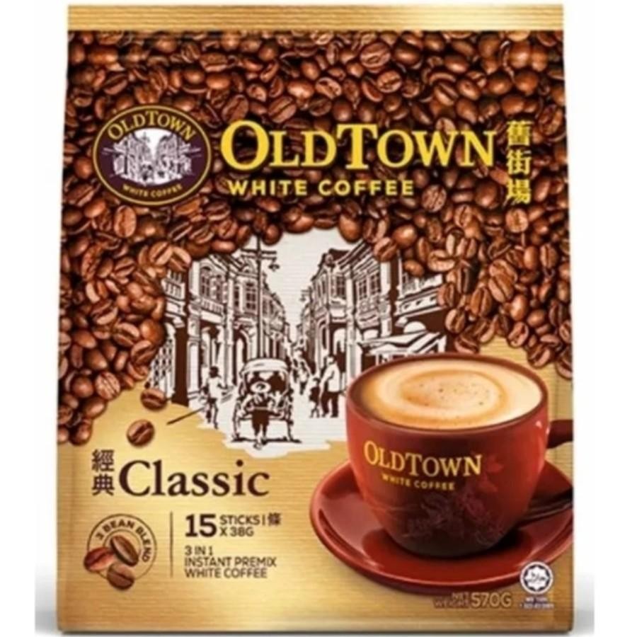 

Old Town White Coffee 3in1 Classic Kopi Sachet Import ( 15 Sachets )