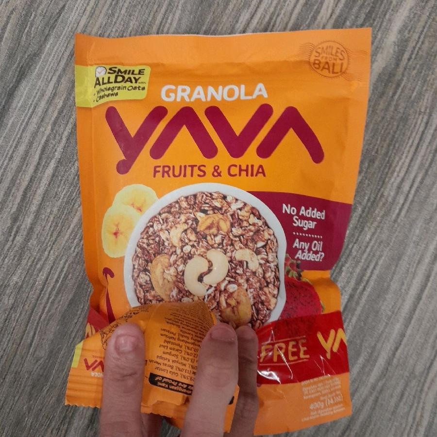 

Yava Granola No Added Sugar Fruits & Chia Seed 400gr