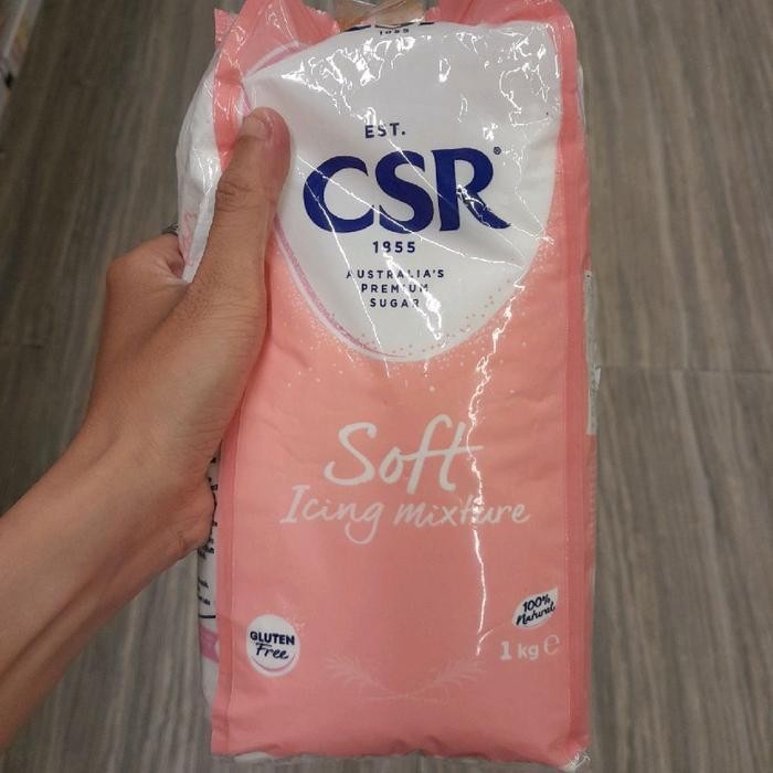 

CSR Australia Premium Sugar Soft Icing Mixture Sugar Gluten Free 1Kg