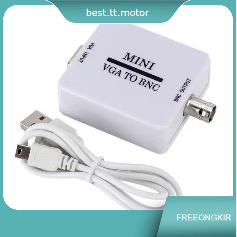 Konverter HD VGA To BNC 1920 X 1080 60hz USB Video Converter For HDTV Monitors TV
