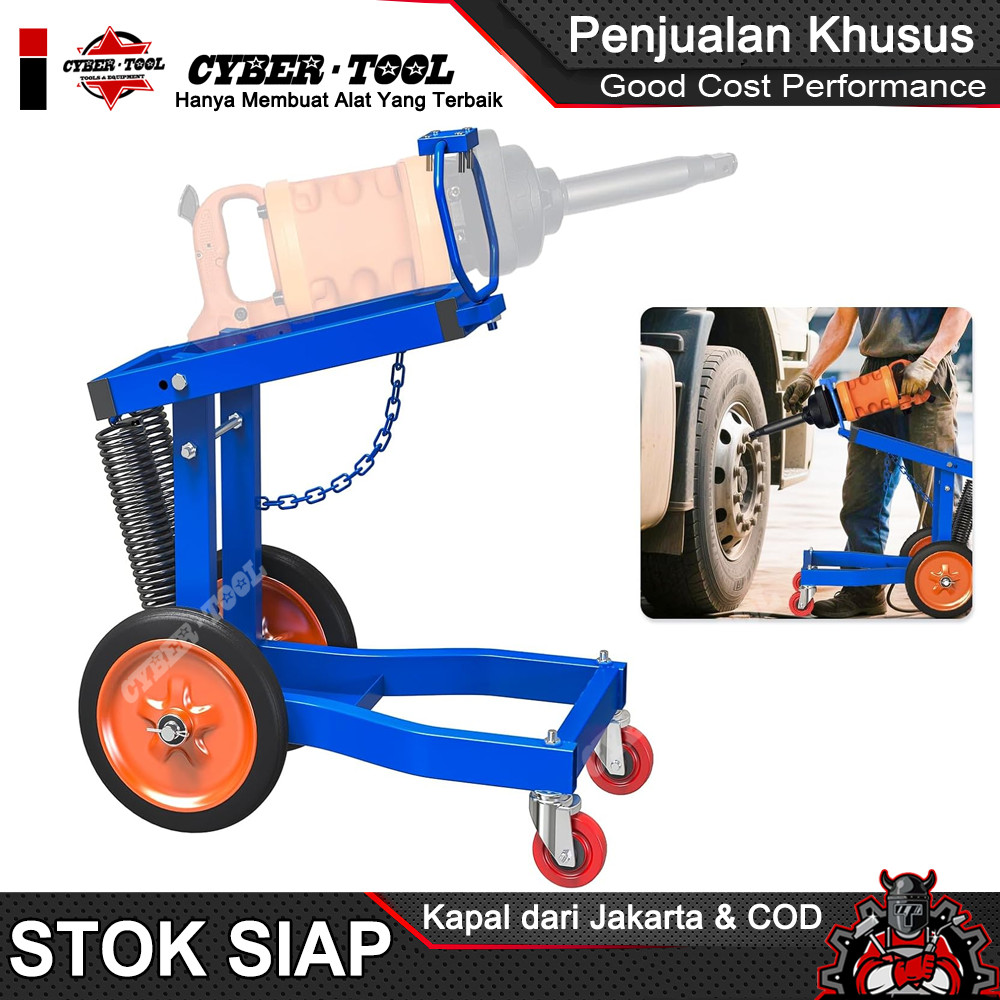 Bracket Besar Kunci Angin Impact Wrench Pneumatic untuk Pembongkaran Ban Mobil