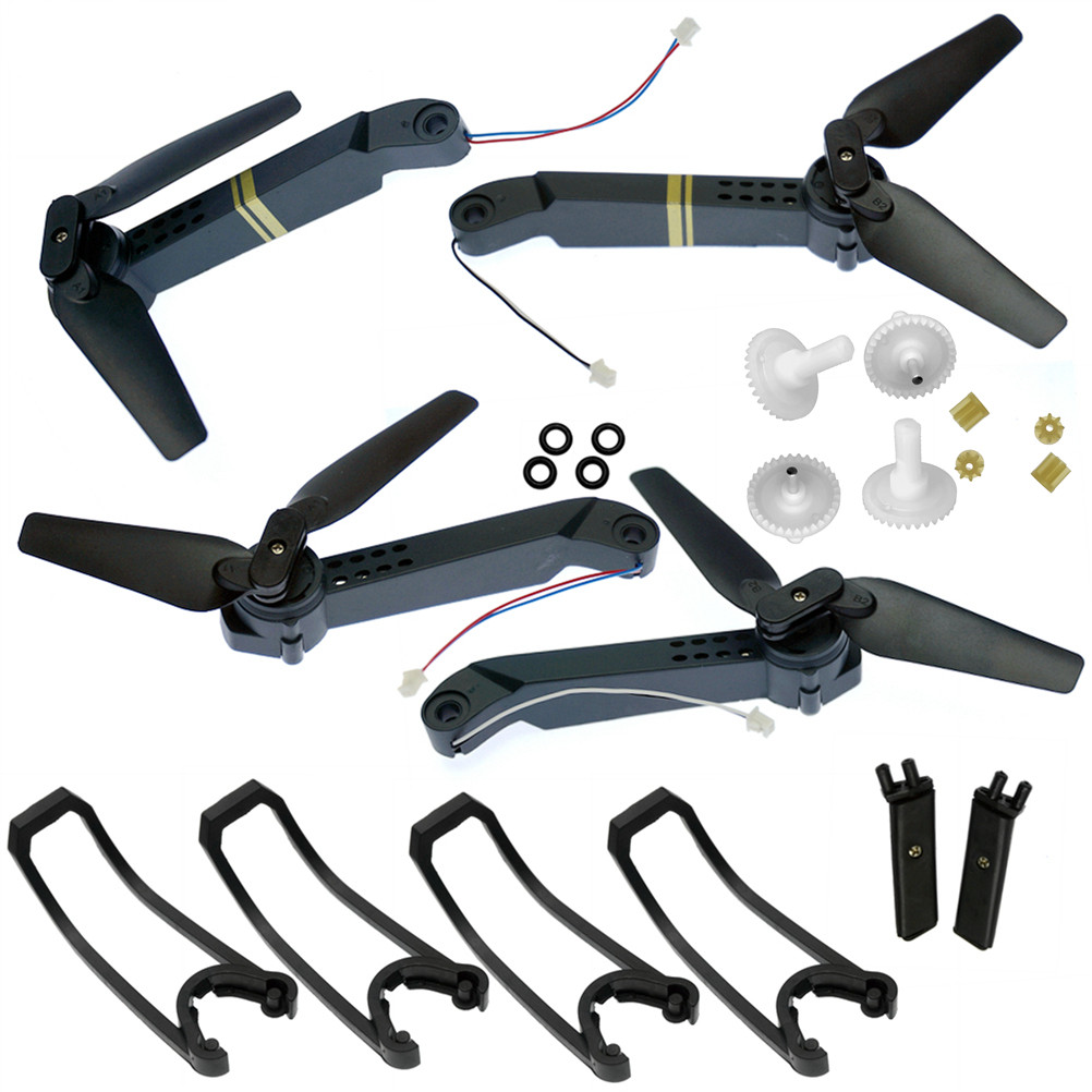 Repair Parts Fit For L800 998 Pro Foldable Drone RC Quadcopter Arms Motor Propeller Blades Frame Lan